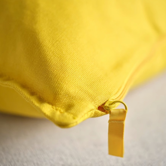 IKEA GURLI Cushion Cover, Yellow, 20"x20" (605.987.51) NEW - Picture 3 of 3